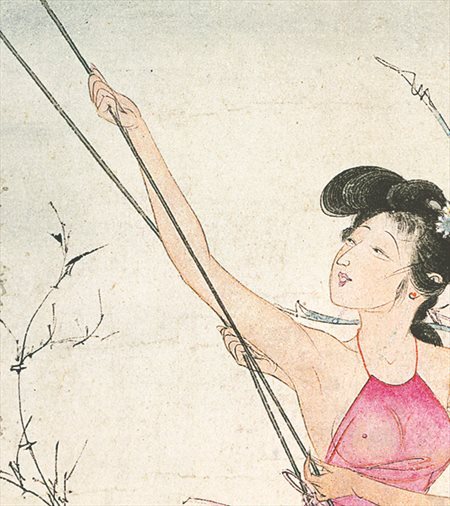 居巢-胡也佛的仕女画和最知名的金瓶梅秘戏图